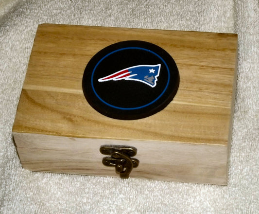New England Patriots Wooden Box 1