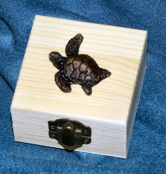 Turtle Wooden Box